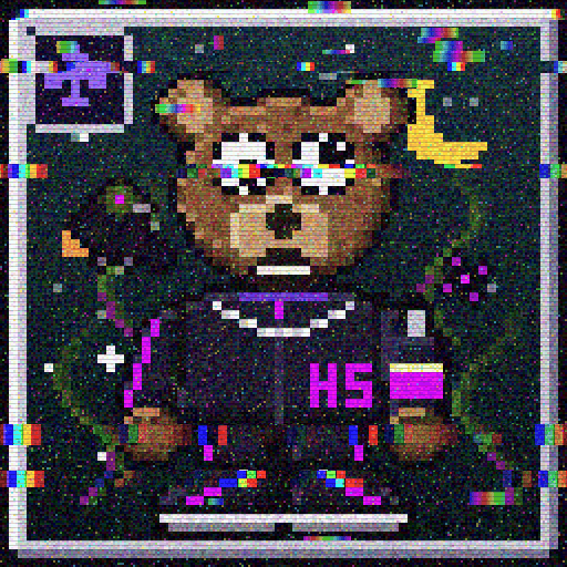 Clay Bear #64 (Glitch)
